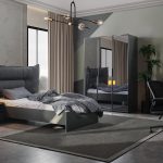 Aura Başlıklı Bazalı Karyola 100x200