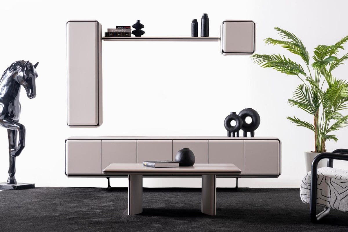 Hemus Plus Gri Tv Ünitesi - Görsel 1