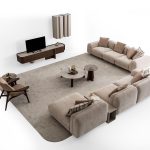 Matera Cream 109x140 Dinlenme Modül