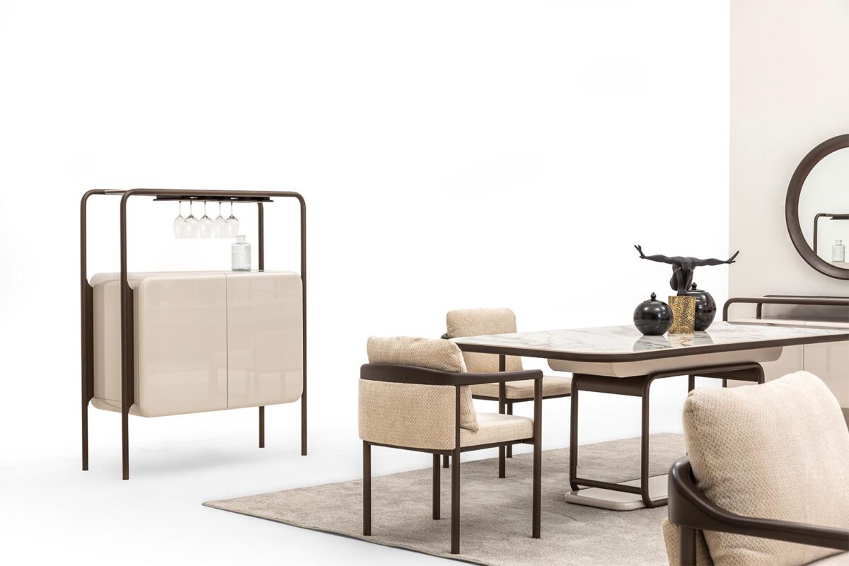 Balkanhome Mobilya Etra Yemek Odası Takımı Modern Tasarım.