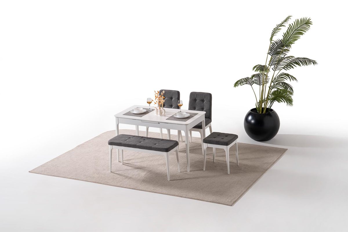 Nairobi Set Beyaz - Görsel 1