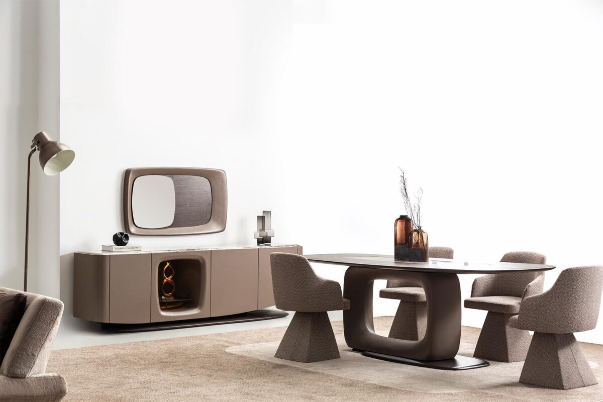 Modern Balkanhome Granada Tv Ünitesi Ve Oturma Odası Dekorasyonu.