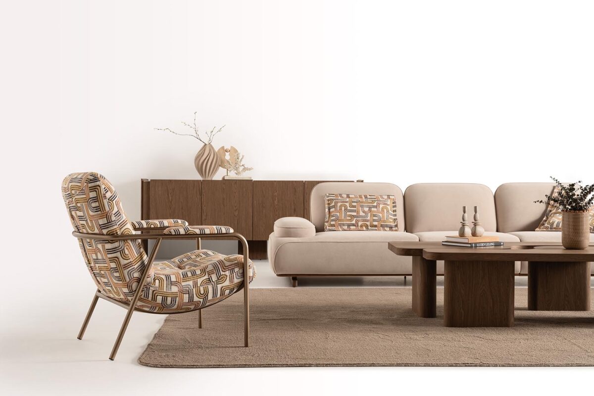 Modern Balkanhome Mobilya Oturma Odası Takımı, Şık Ve Konforlu Tasarım.