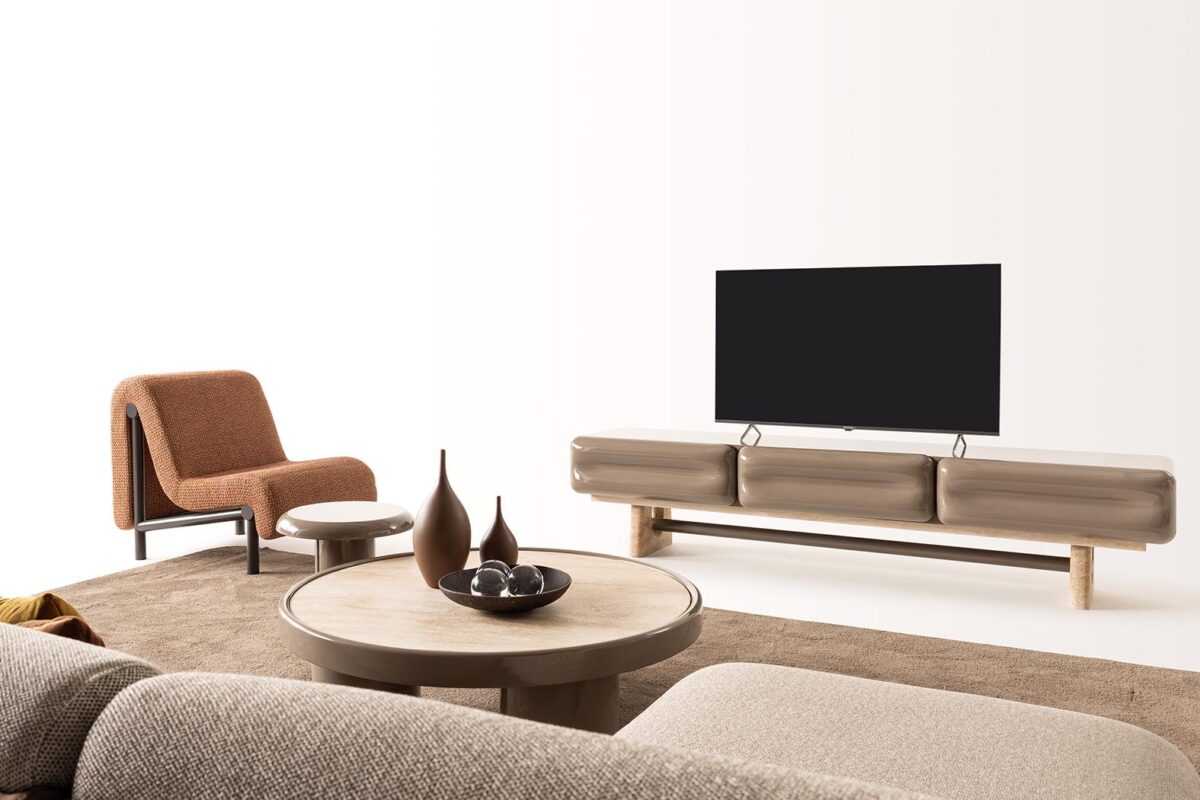 Balkanhome Soleno Lux Konsol Ve Modern Oturma Odası Dekorasyonu.