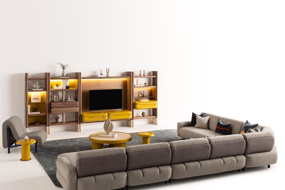 Balkanhome Soleno Lux Konsol Ve Oturma Odası Dekorasyonu.