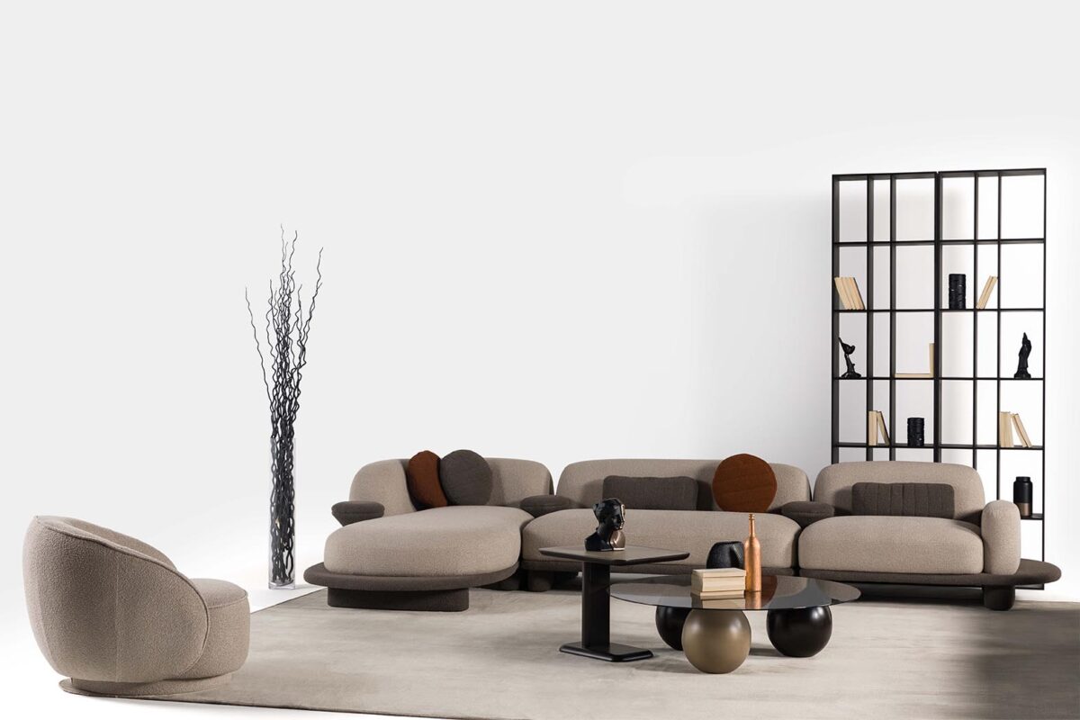 Modern Oturma Odası Takımı, Rahat Ve Şık Tasarım, Balkanhome Mobilya.