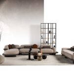 Modern Balkanhome oturma odası, Lizon Dinlenme Modül ile şık ve konforlu tasarım.