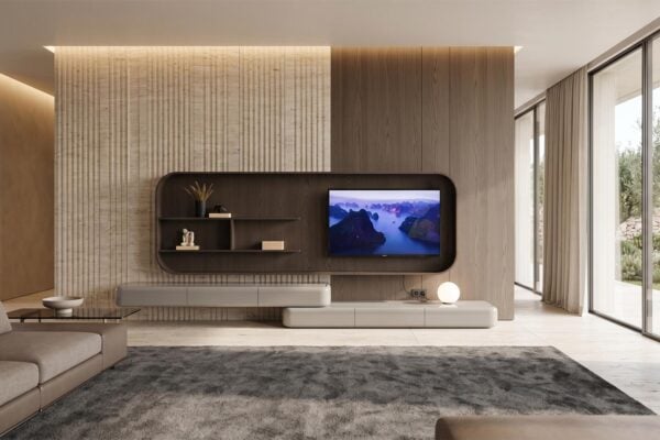 Modern Balkanhome mobilya oturma odası tasarımı, sade ve şık dekorasyon.