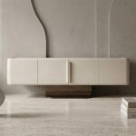 Swana Sırtlı Modül ile modern oturma odası tasarımı.